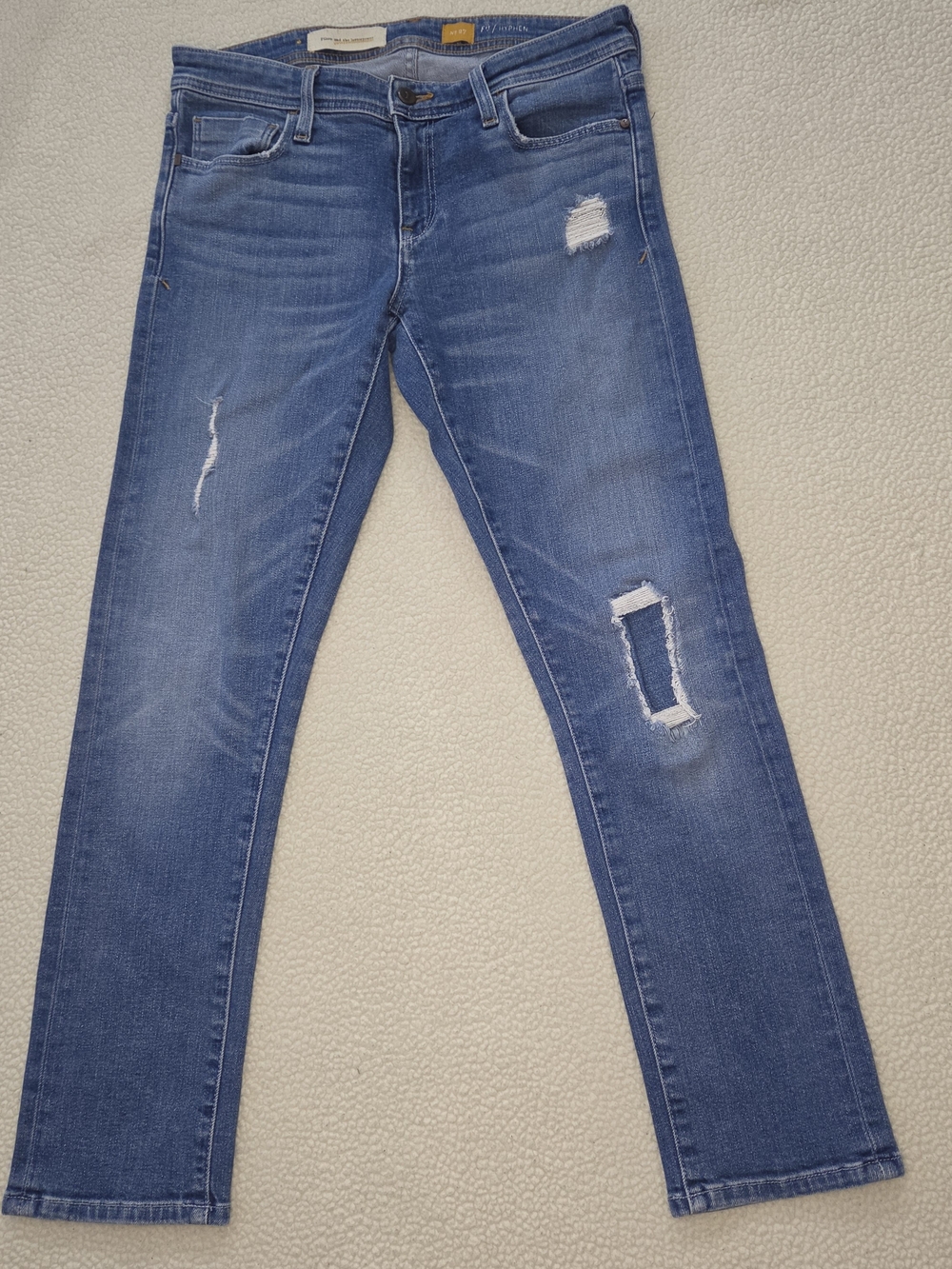 Anthropologie Pilcro And The Letterpress Women's Jeans Straight Leg Size 27 - Picture 2 of 8